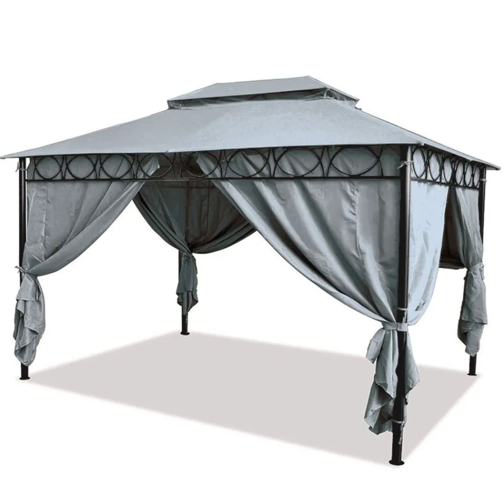 TP Gartenpavillon Cape Town 3X4M Anthrazit Outlet
