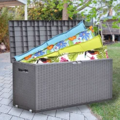 Jelenia Plast Gartentruhe Nizza Anthrazit Best