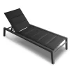 Sunny Moments Gepolsterte Sonnenliege 190X70X95Cm Anthrazit/Schwarz New