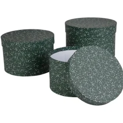 TP Geschenkboxen-Set Rund Ilex 3-Teilig Online