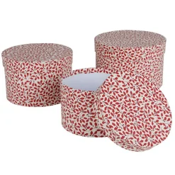 TP Geschenkboxen-Set Rund Ilex 3-Teilig Online