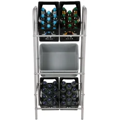 Pseudohersteller Getrankekasten-Stander 50X116X30Cm Grau