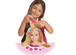Simba Girls Frisierkopf Mit StylingZubehör 10-Teilig Hot