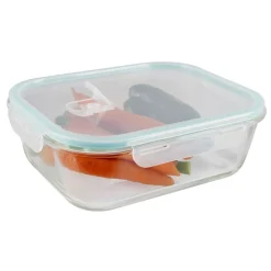 TP Glas-Frischhaltedose Mit Deckel Eckig 2,26L Discount