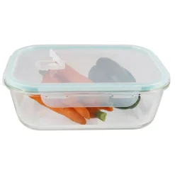 TP Glas-Frischhaltedose Mit Deckel Eckig 2,26L Discount
