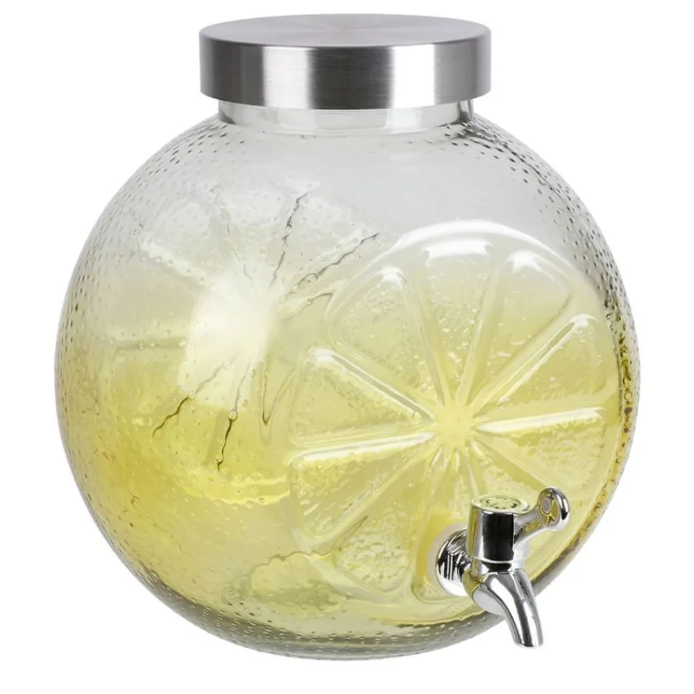 TP Glas-Getrankespender Zitrone 5L Gelb Hot