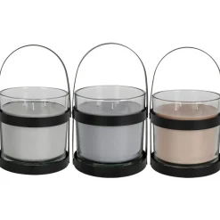 TP Glas-Windlicht Mit Duftwachsfullung New