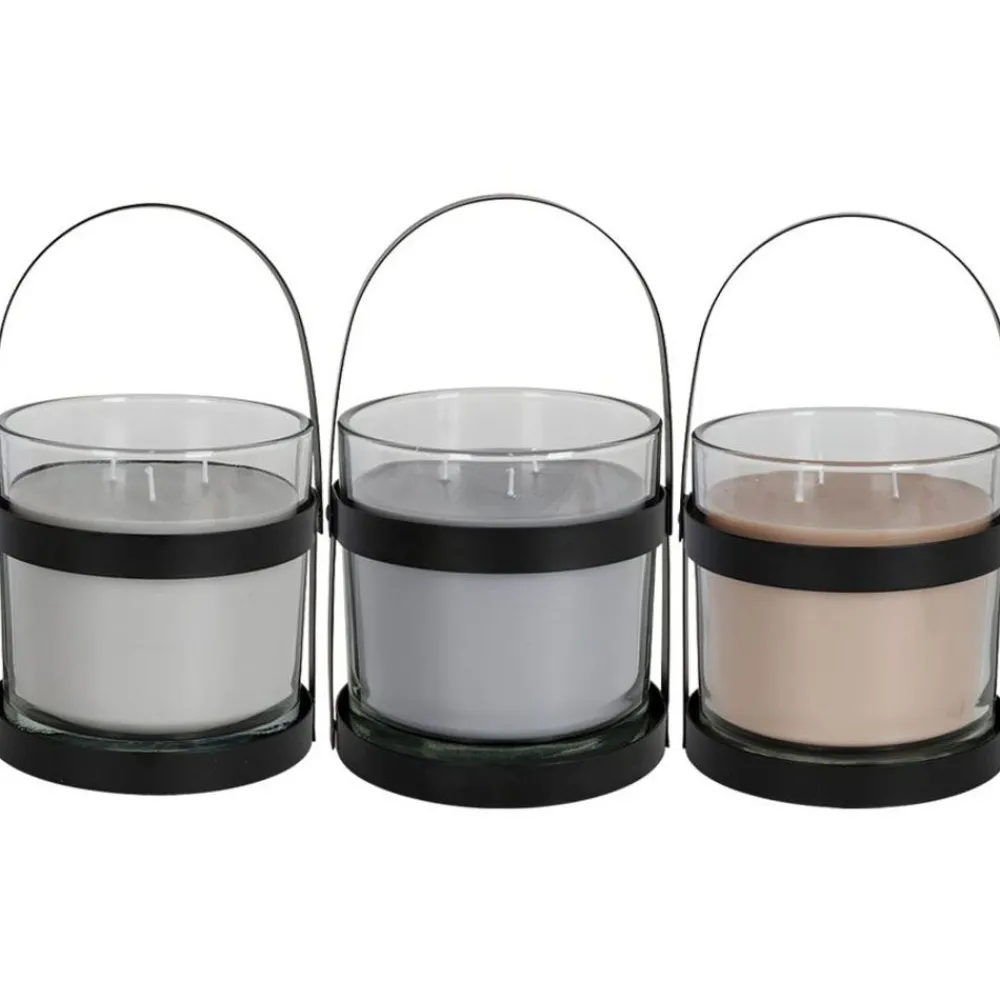 TP Glas-Windlicht Mit Duftwachsfullung New