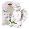 TP Grab-Spruchstein Engel Mit Rose 17X20,5X10Cm Outlet