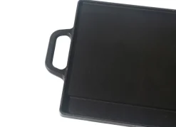 T. Philipps BBQ Grillplatte Aus Gusseisen 42X23X1,5Cm New