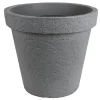Jelenia Plast Groser Pflanzkübel Pisa 58X53Cm Steingrau Hot
