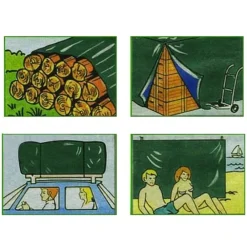 Grüner Jan Gruner Jan Gewebeplane 3X5M Grun