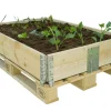 Grüner Jan Gruner Jan Hochbeet-Rahmen Stapelbar Aus Holz 120X19X80Cm Natur Discount