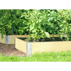 Grüner Jan Gruner Jan Hochbeet-Rahmen Stapelbar Aus Holz 120X19X80Cm Natur Discount