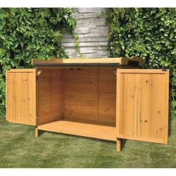 Grüner Jan Gruner Jan Holz-Pflanztisch Mit Stauraum 2In1 94X47X94Cm Best