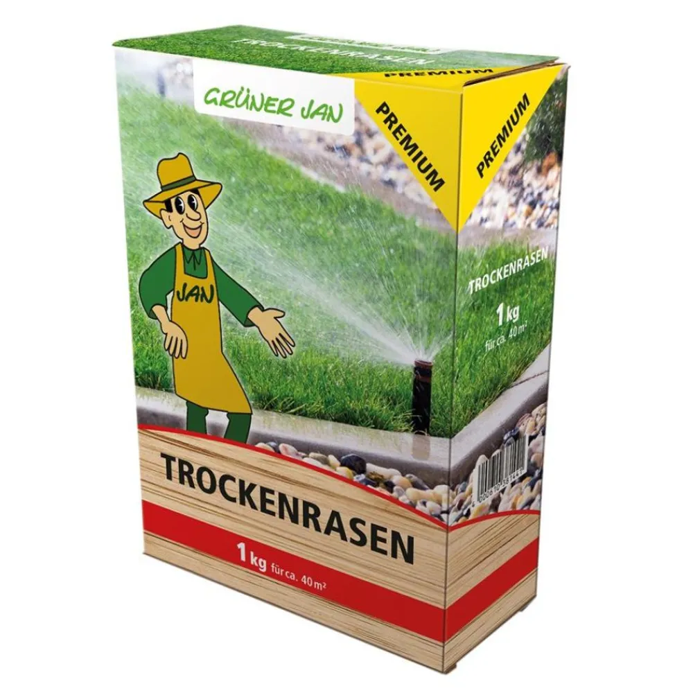 Grüner Jan Gruner Jan Premium Trockenrasen 1Kg Clearance