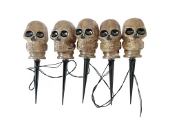 TP Halloween Led-Gartenstecker Mit Timer 5 Leds Warmweis Discount