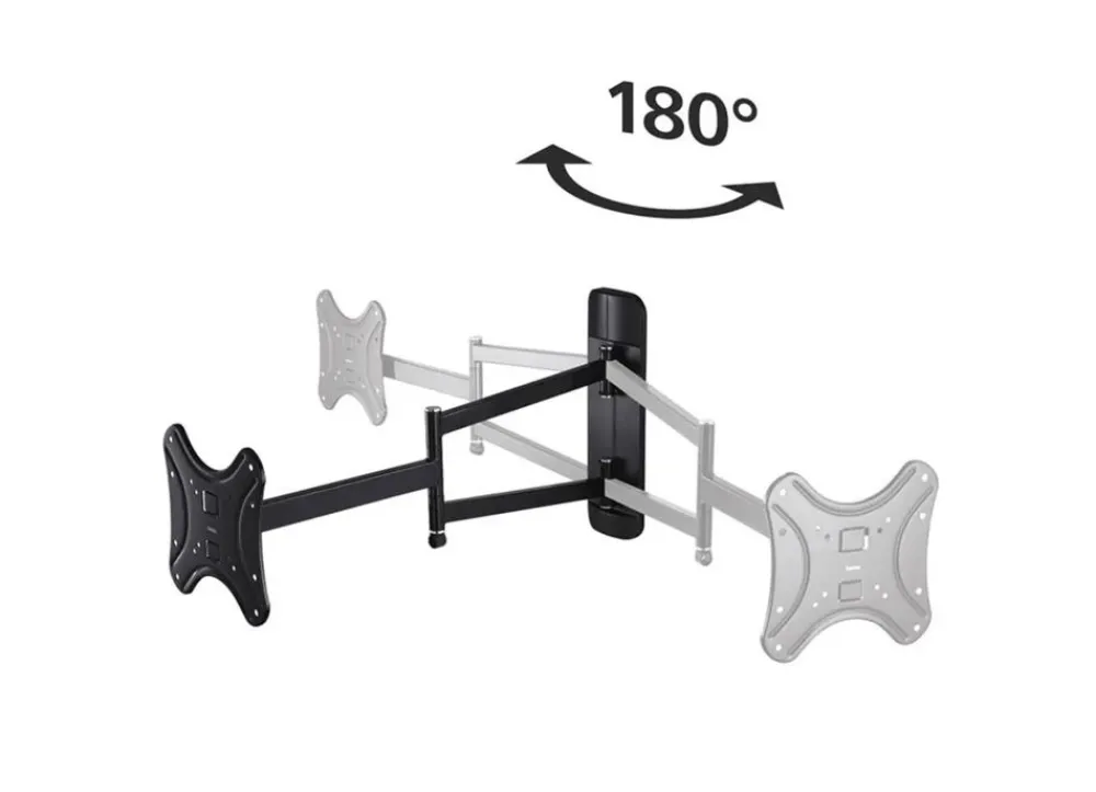hama 108732 Tv-Wandhalterung Fullmotion 19-48" Schwarz