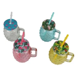 TP Henkelglas Ananas Mit Schraubdeckel Und Trinkhalm Online