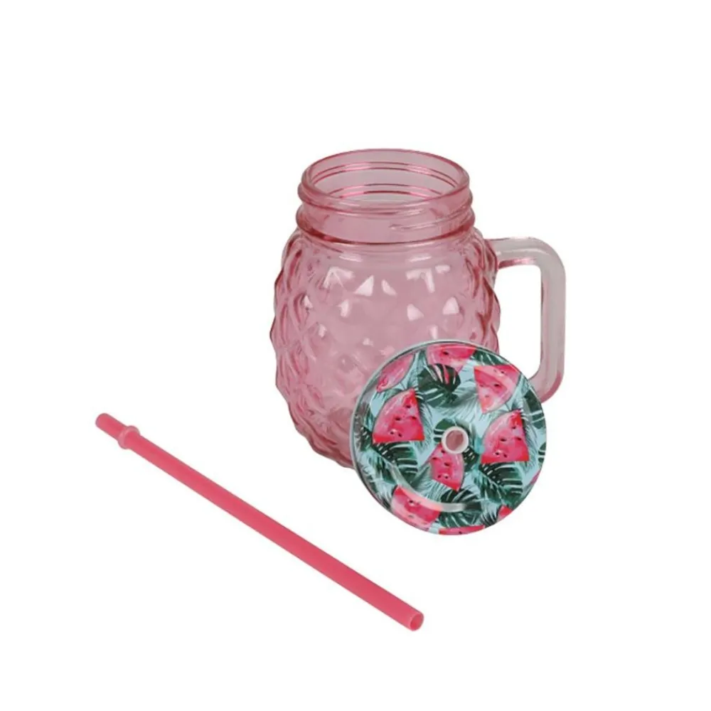 TP Henkelglas Ananas Mit Schraubdeckel Und Trinkhalm Online