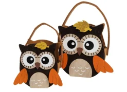 New Home Autumn Herbstdeko Filztasche Eule 2Er-Set Hot