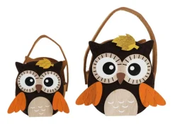 New Home Autumn Herbstdeko Filztasche Eule 2Er-Set Hot