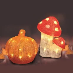 New Home Autumn Herbstdeko Mit 24 Leds Warmweis Kurbis Best