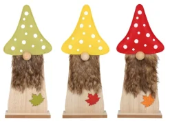 New Home Autumn Holzdeko Herbstwichtel 41Cm Clearance
