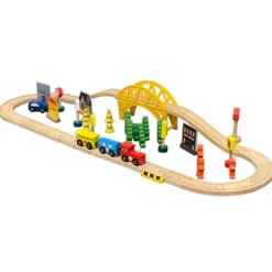 TP Holzeisenbahn-Spielset 60-Teilig Outlet