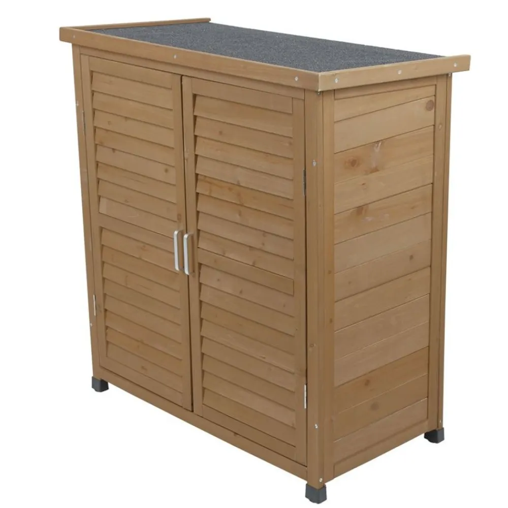 TP Holz-Gartengeräteschrank Honey 96Cm Discount