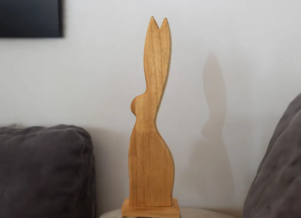 TP Holz-Osterhase Klein 40Cm Clearance