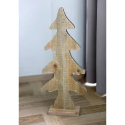 TP Holz-Weihnachtsbaum Klein 28,5X65X10Cm Sale
