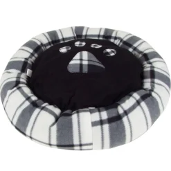 TP Hundebett Rund Mit Pfoten-Aufdruck Grose S 60Cm Discount