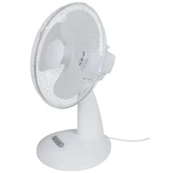 Interior Exclusive Tisch-Ventilator 33,5Cm Weis Hot