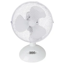 Interior Exclusive Tisch-Ventilator 23Cm Weis New