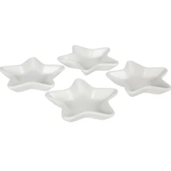 TP Keramik-Dipschalchen Stern 4Er-Set Hot