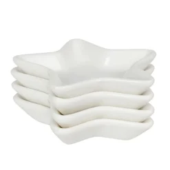 TP Keramik-Dipschalchen Stern 4Er-Set Hot