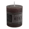 New Home Candlelight Kerze Rustikal 68X80Mm Anthrazit New