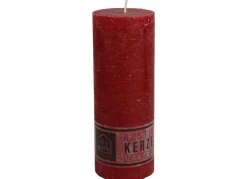 New Home Candlelight Kerze Rustikal 68X180Mm Bordeaux Discount