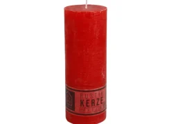 New Home Candlelight Kerze Rustikal 68X180Mm Rot Online