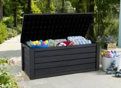 Keter Xxl-Gartentruhe Eastwood 570L Anthrazit Best