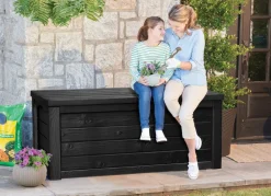 Keter Xxl-Gartentruhe Eastwood 570L Anthrazit Best