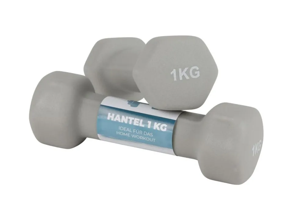 TP 1Kg Hantel Hellgrau Sale