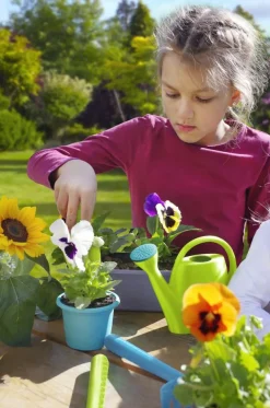 Grüner Jan Junior Kinder-Pflanzset Mit Werkzeug Und Gieskanne 14-Teilig Best