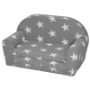 Pseudohersteller Kindersofa Lucy Mit Sternen Grau New