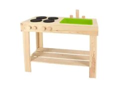 Kids in the Garden Kinder-Spielkuche Aus Holz 78X72X40Cm Hot