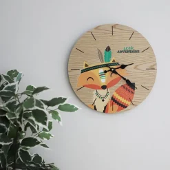 TP Kinder-Wanduhr Tierdesign 33,5Cm Online
