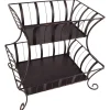 TP Korb-Etagere Aus Metall 2-Stockig New