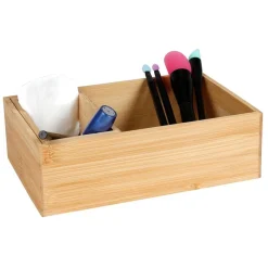 TP Kosmetik-Kastchen Aus Bambusholz 2-Teilig New