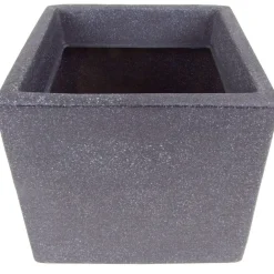 Jelenia Plast Kubus Pflanzkübel 4Er-Set Anthrazit Discount